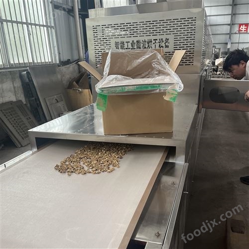核桃仁灭活杀虫卵机 坚果微波烘干杀菌设备