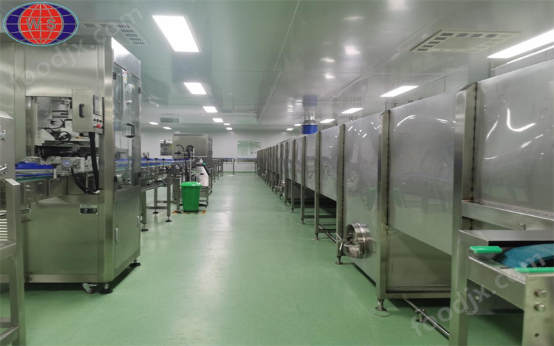 连续式喷淋杀菌机