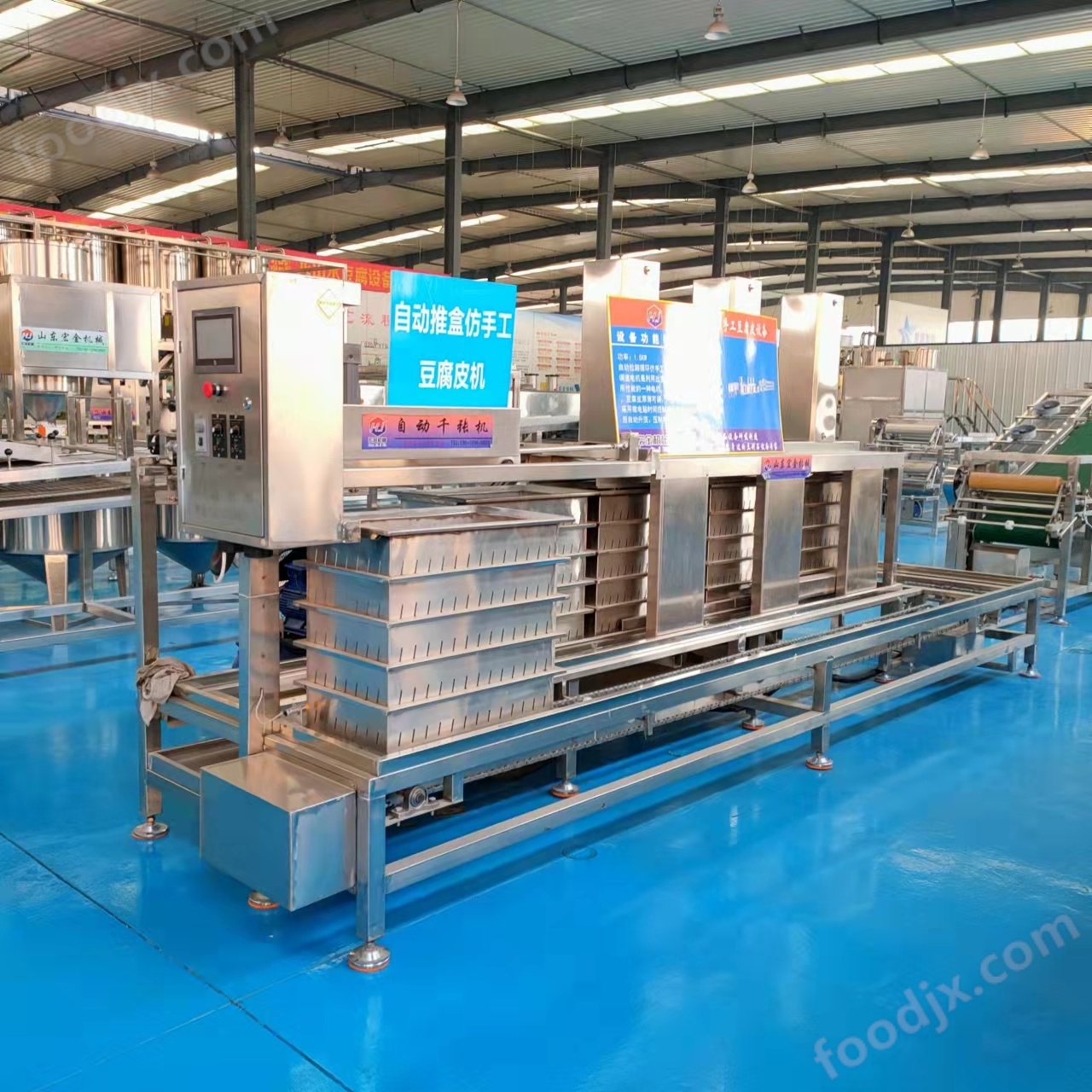 濟(jì)南宏金機(jī)械設(shè)備豆腐皮機(jī)生產(chǎn)線