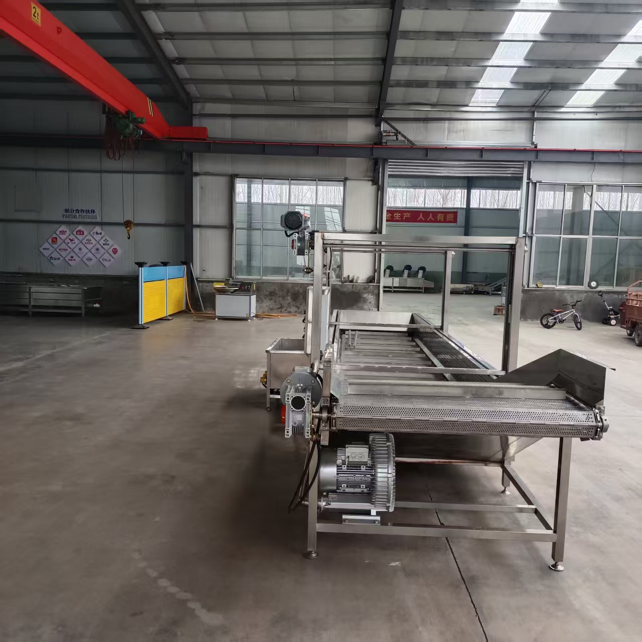 龙门提升气泡解冻线