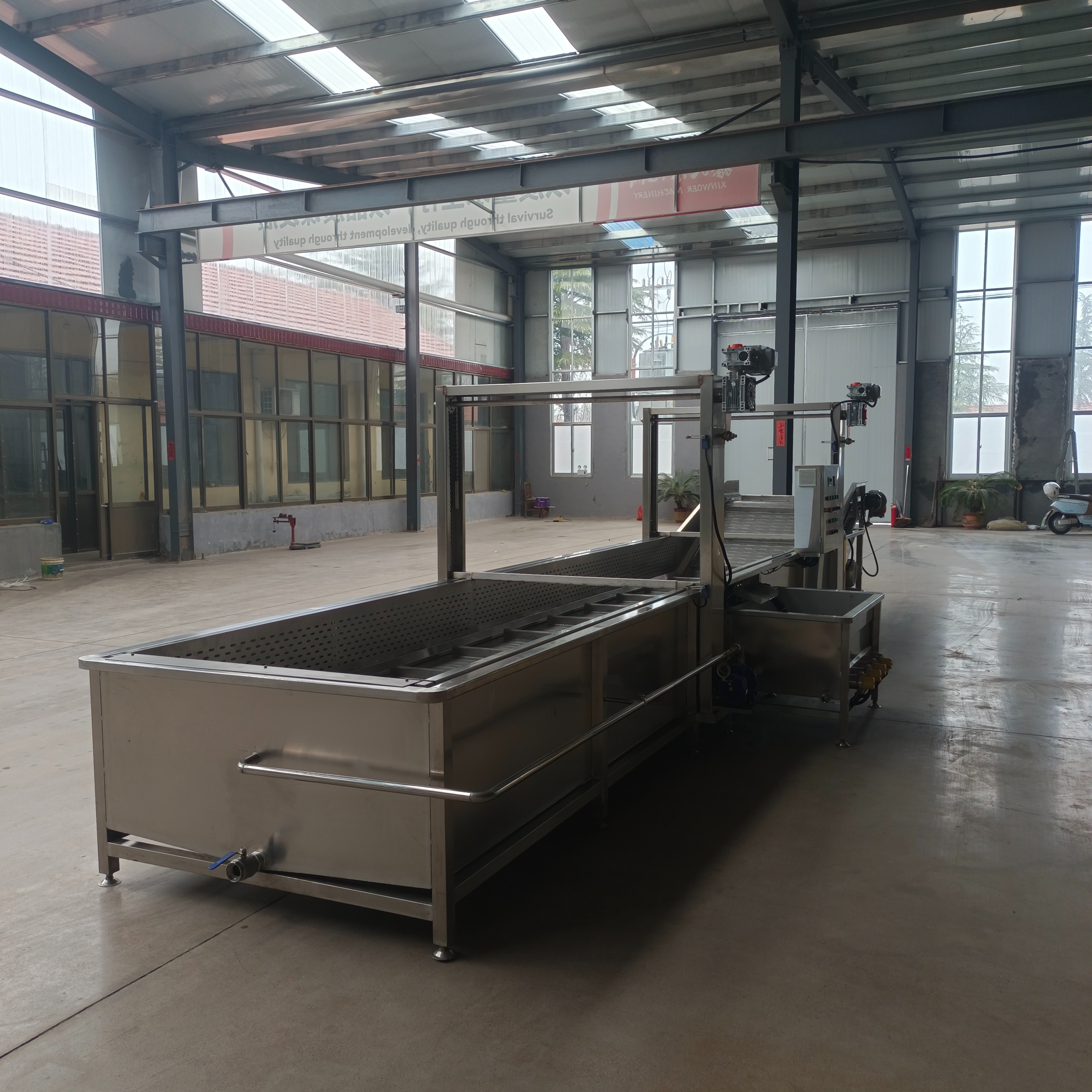 龙门提升气泡解冻线