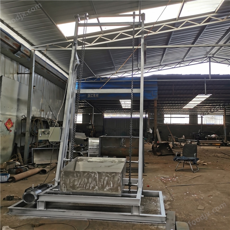 生物質(zhì)顆粒單斗提升機(jī)  垂直上料機(jī)